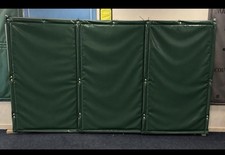 Acoustic sound barrier heras