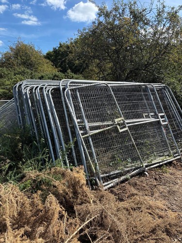 144 heras fencing panels 4 - fencing, panels,