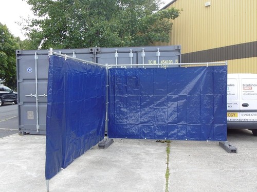 Fence tarp 76m - fence, 3.41m