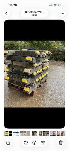 Heras type fencing feet - heras,