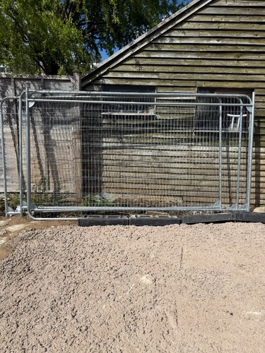 Round top temporary heras - temporary,